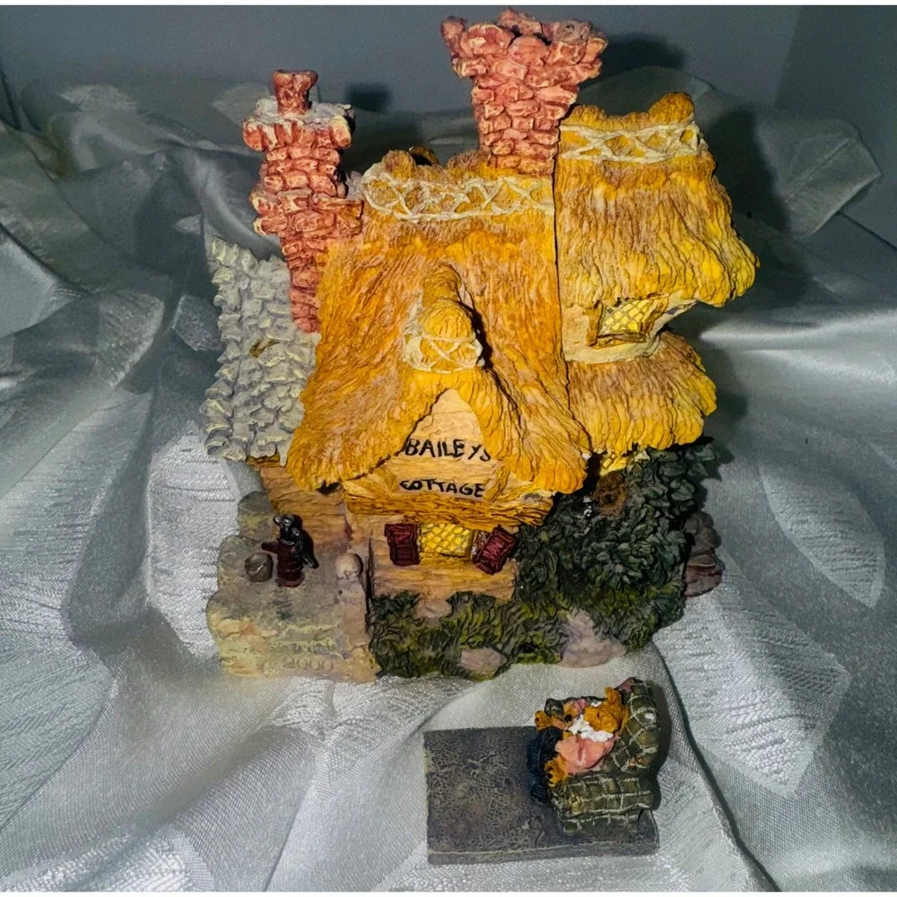 Boyds Beary Built Villages Bailey's Cottage #2 Limited Edition 2000